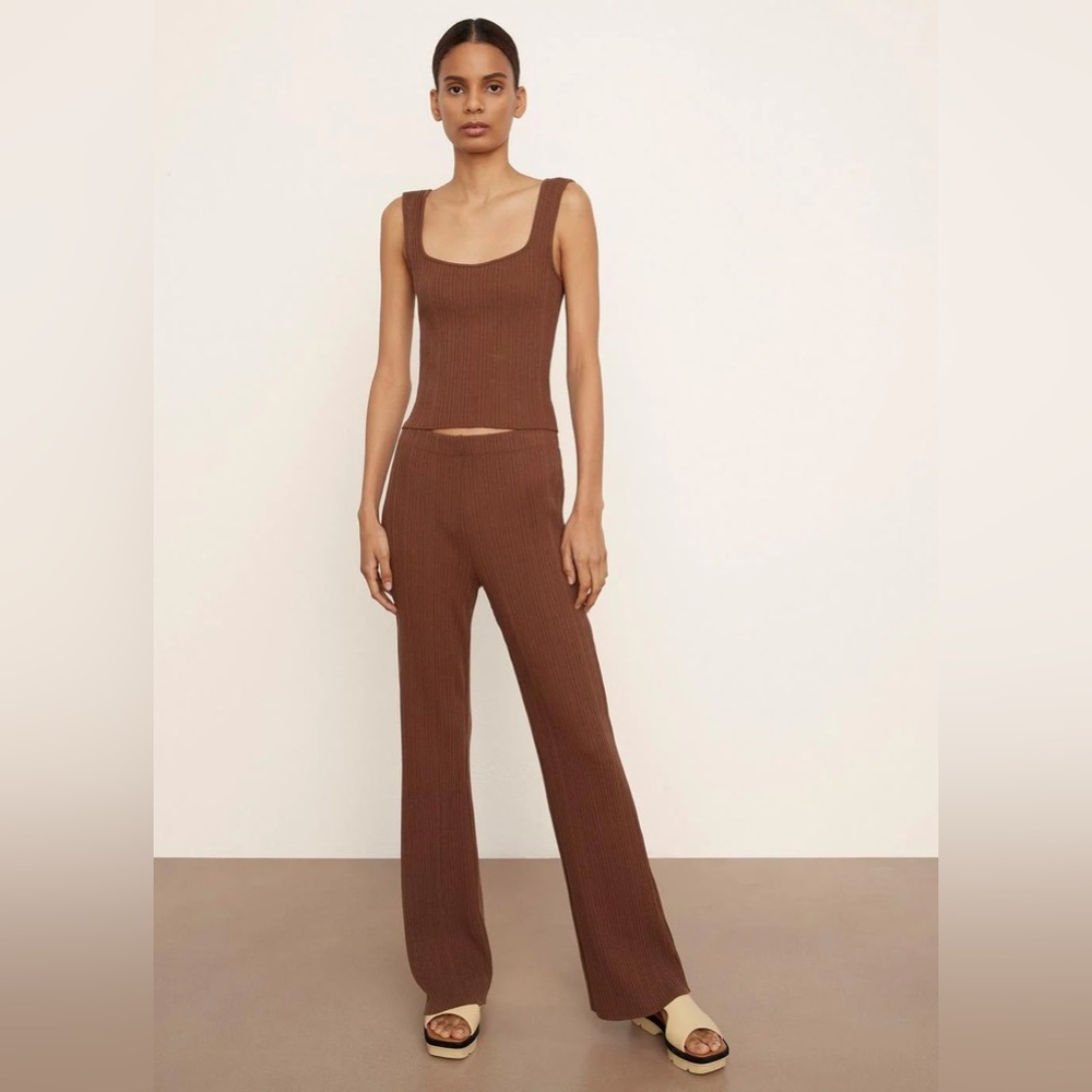 VINCE RIB FLARED PANT - Picture 4 of 7